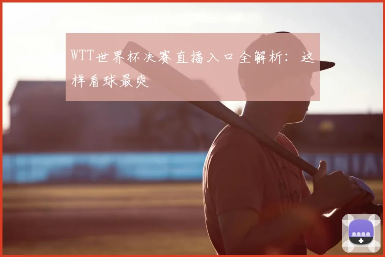 WTT世界杯决赛直播入口全解析：这样看球最爽