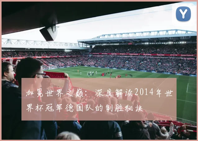 加冕世界之巅:深度解读2014年世界杯冠军德国队的制胜秘诀