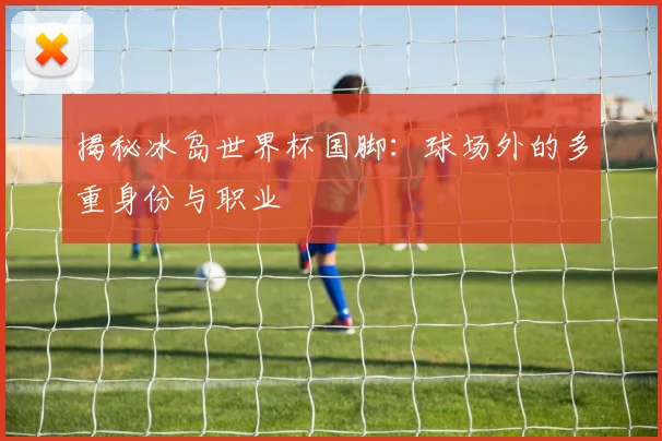 揭秘冰岛世界杯国脚：球场外的多重身份与职业